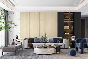 吕梁客厅空间案例