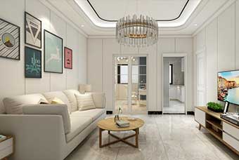 吕梁现代风格-客厅