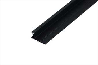 吕梁航空纤维墙咔铝合金中条（哑黑氧化）