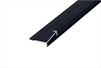 吕梁航空纤维墙咔铝合金阳角线（哑黑氧化）