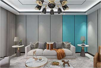 吕梁客厅空间案例