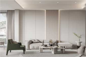 吕梁客厅空间案例