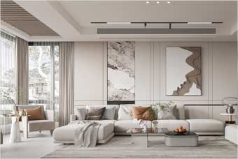 吕梁客厅空间案例