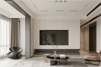 吕梁客厅空间案例